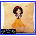 Snow White And The Seven Dwarfs 'Snow White' Large Cushion