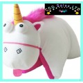 Official Despicable Me 'Unicorn' 3D Plush 'Fluffy' Cushion