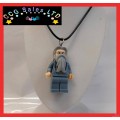 Handmade Harry Potter 'Dumbledore' Themed Mini Fig Toy Necklace